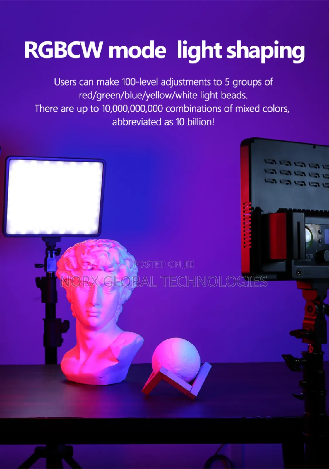 Led L60rgb Sutefoto Led Video Light