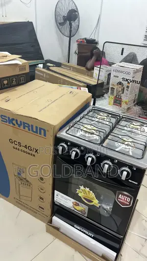 Skyrun Instant Ignition 4 Gas Cooker