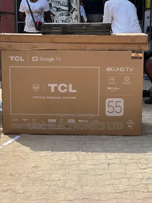 Original Tcl Uhd 4k 55 Inches Android Smart Television