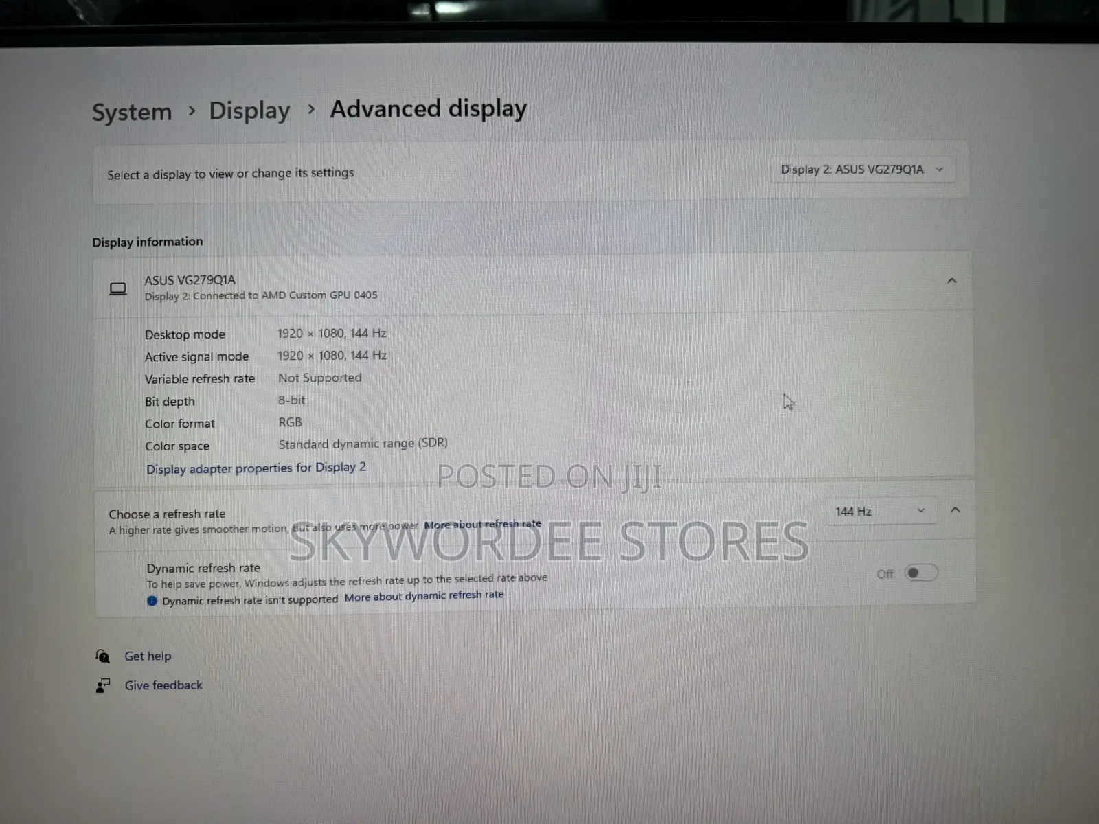Asus Tuff Gaming Monitor