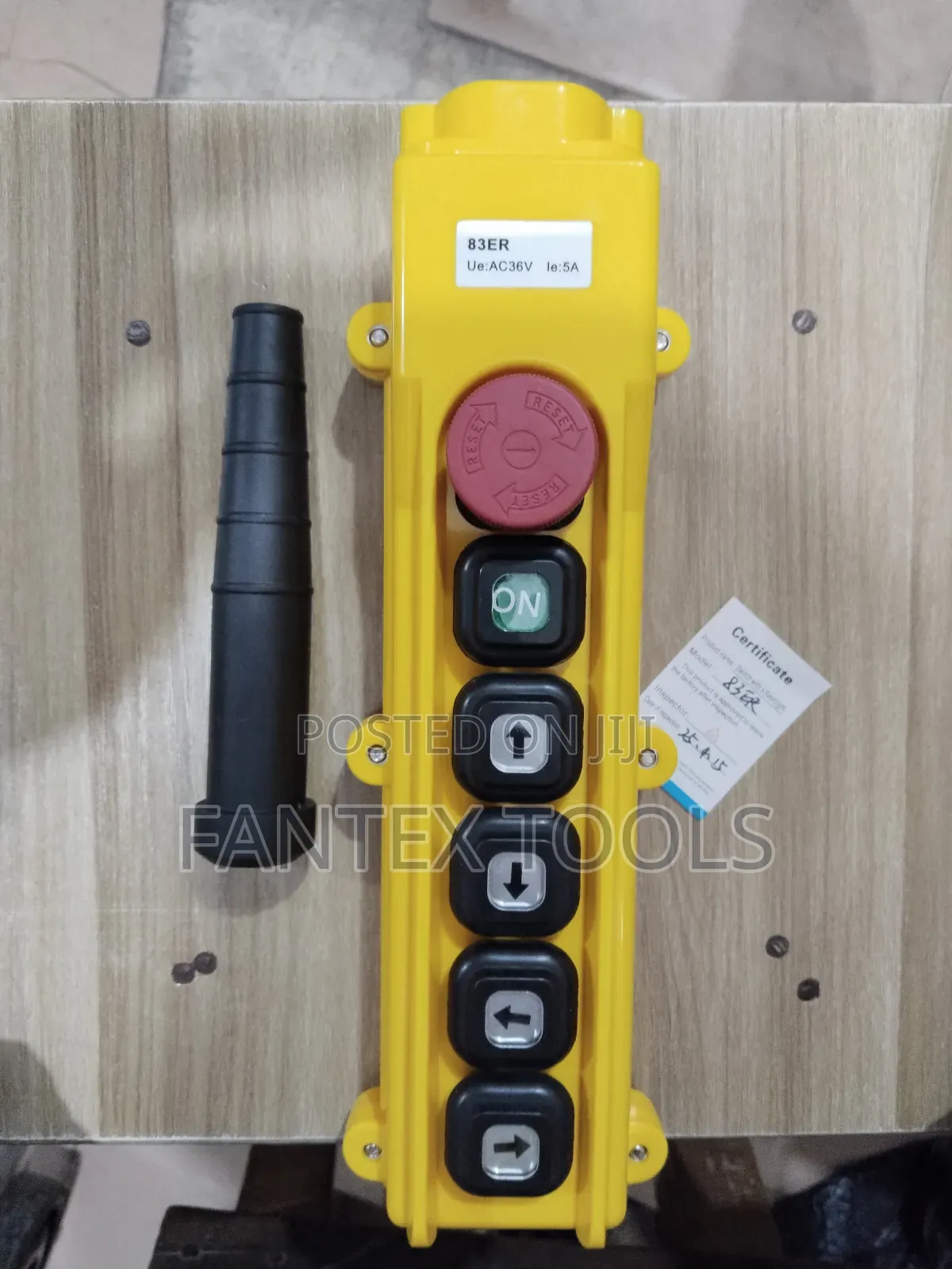 Hoist Push Button Switch.