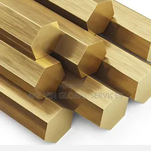 Brass Hexagon Bar 50mm