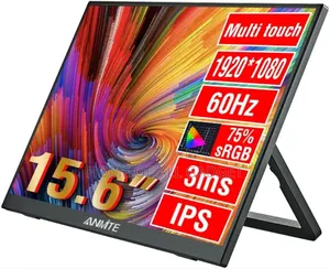Touch Portable Monitor for Laptop 15.6 Inch Computer Gaming