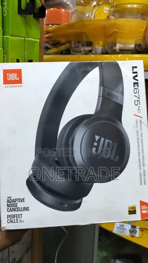JBL Live 675nc Wireless on-Ear Headphones.