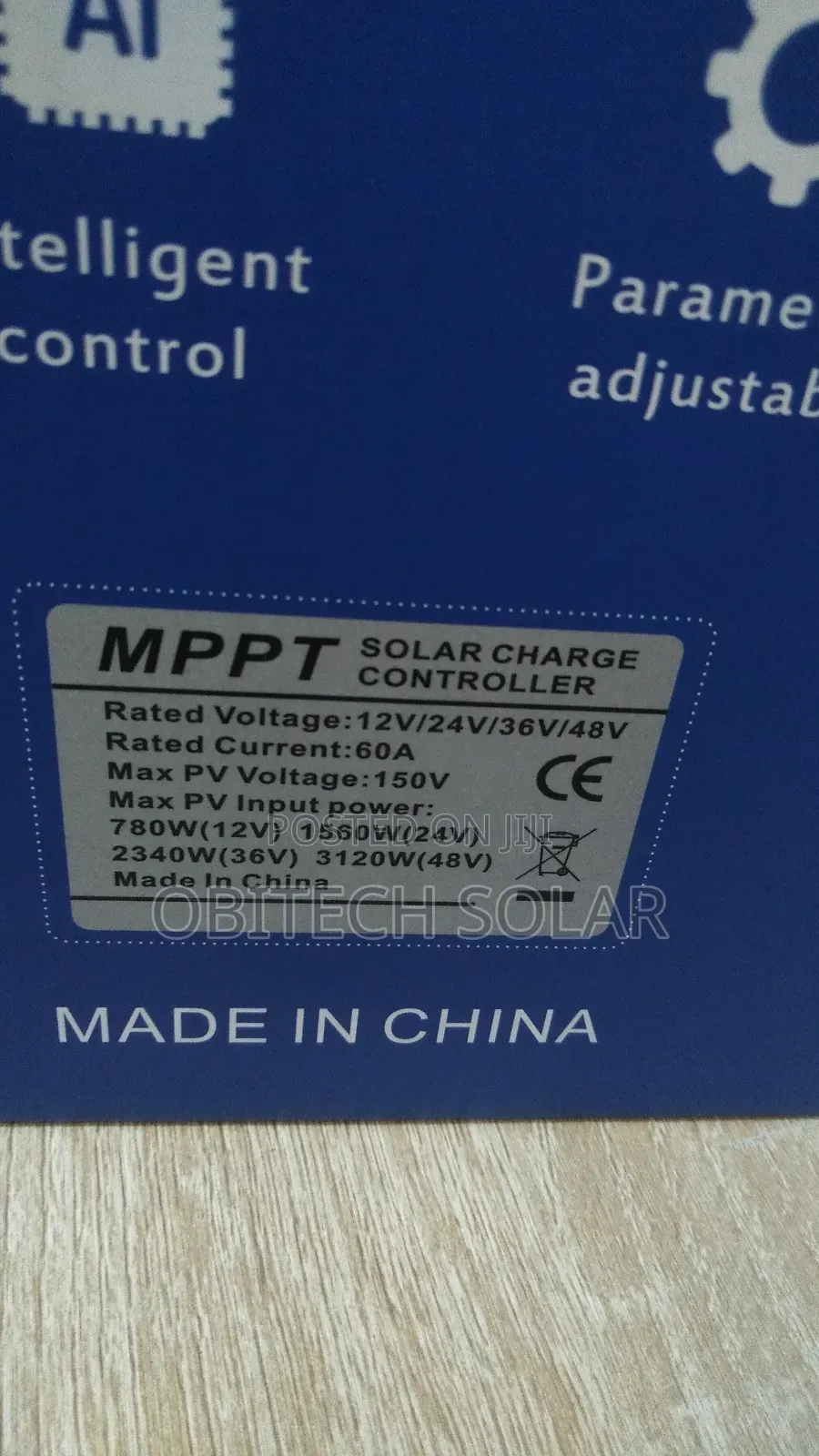 60ah 48v SMS MPPT Change Controller