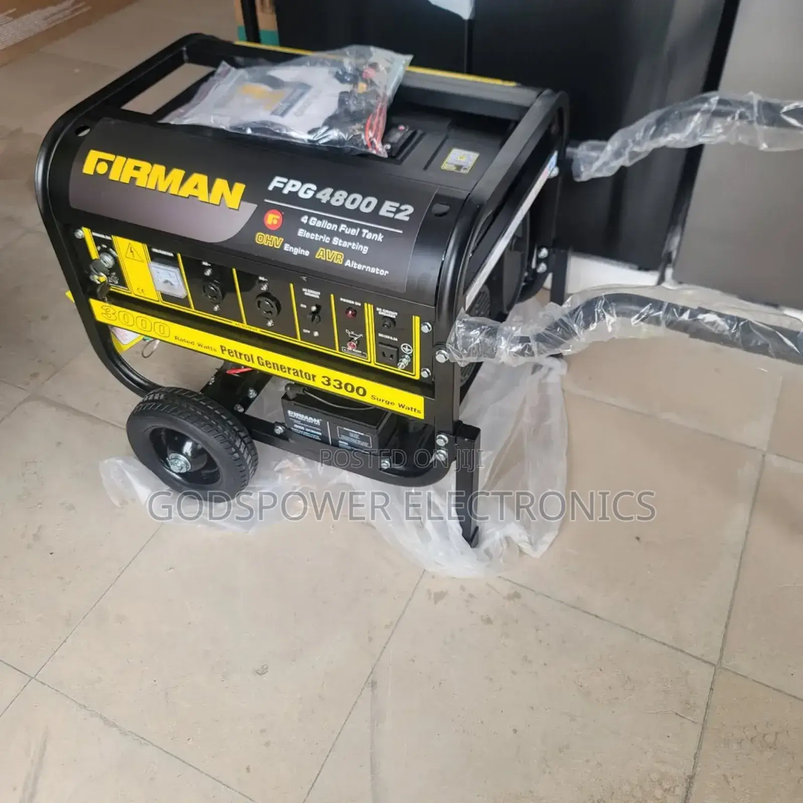 Sumec Firman Fpg4800e2 % Copper Coil Key Starter Generators