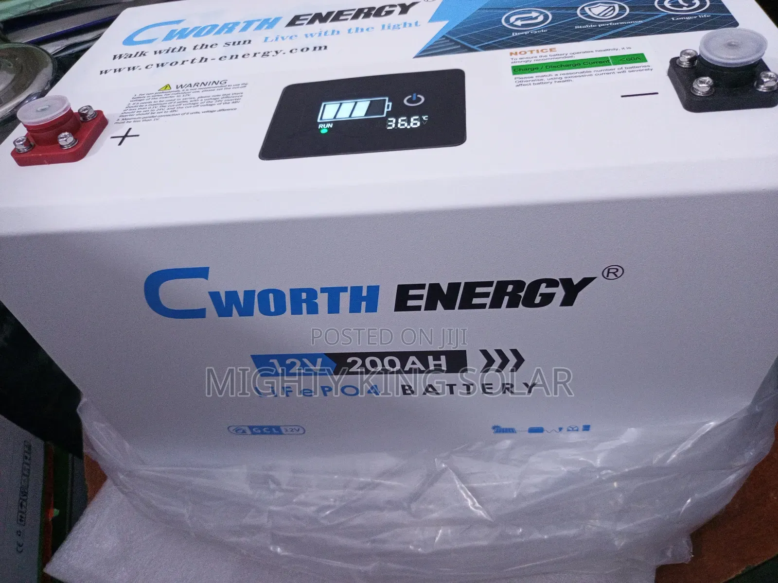 2560kwh Cworth Energy Lithium Iron Battery