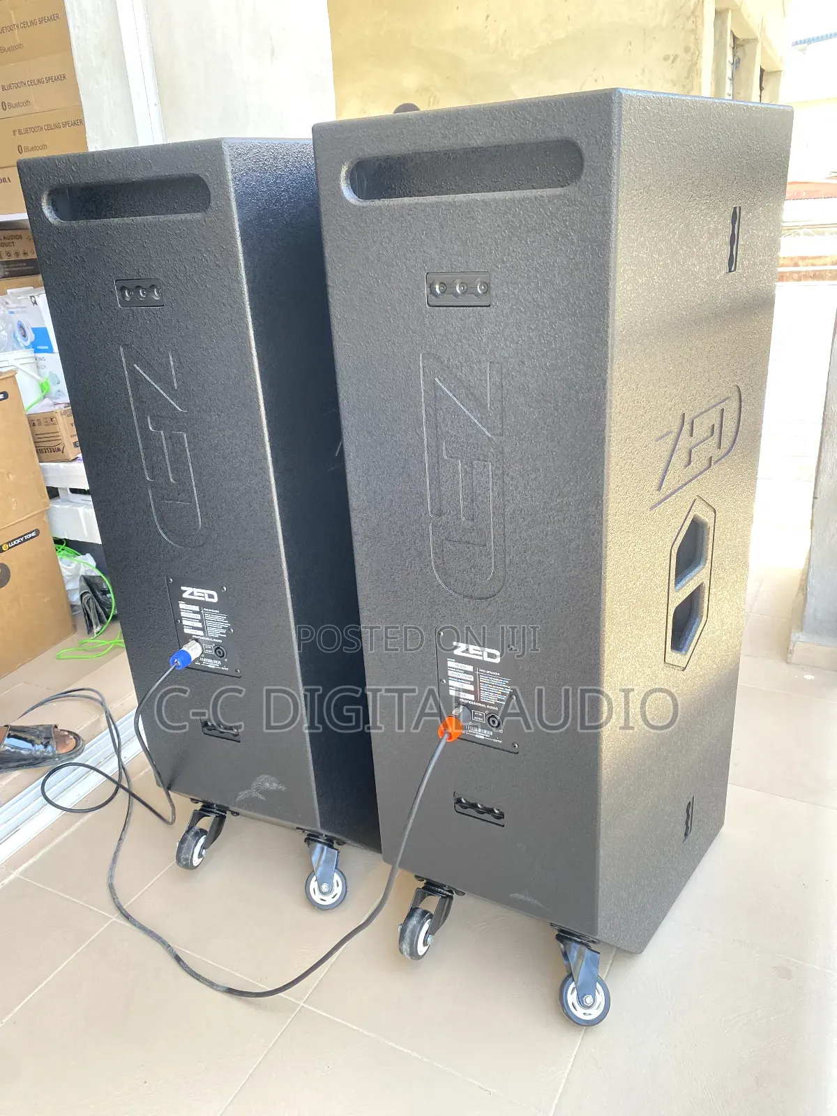 Zed Professional Full Range Speakers