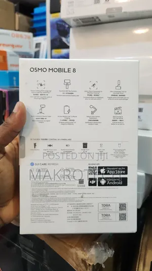 Dji Osmo Mobile 8 Gimbal Stabilizer For Phone, Native Tracking