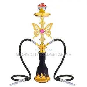 Double and Single Hose Classic Hookah Shisha Pot