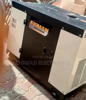 Original Fireman Diesel Generator Soundproof 12.5 Kva 100% Copper Coin