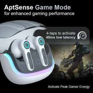 G07 TWS Gaming Earbuds –Anc Enc, Dual Pairing Led Display V5.4 4 Mic