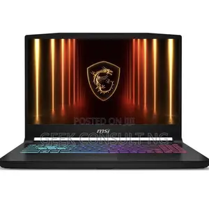 New Laptop MSI Katana 15 16GB Intel Core i7 SSD 1T