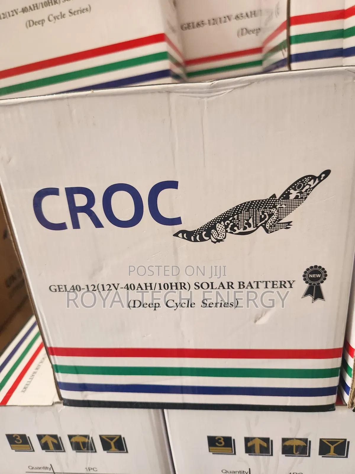 Croc Gel Battery 40ah 12v