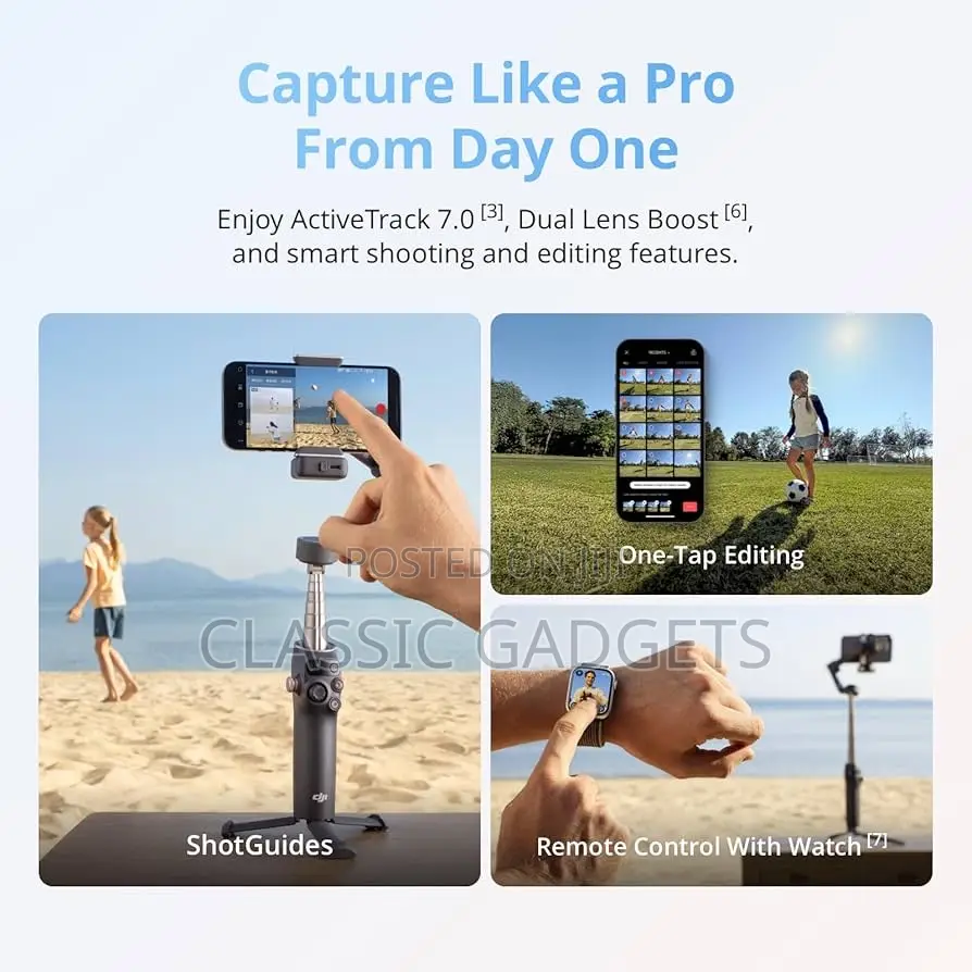 Dji Osmo Mobile 8 Gimbal Stabilizer For Phone