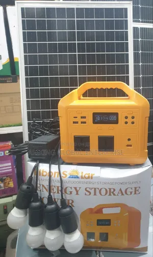 500w Solar Generator With 100w Solar Panel.