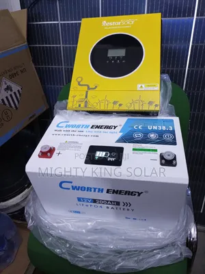 2560kwh Cworth Energy Lithium Iron Battery With Restal 2kva Inverter