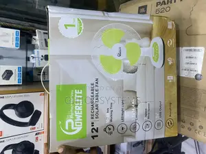 Powerlite 12 Rechargeable Solar Table Fan