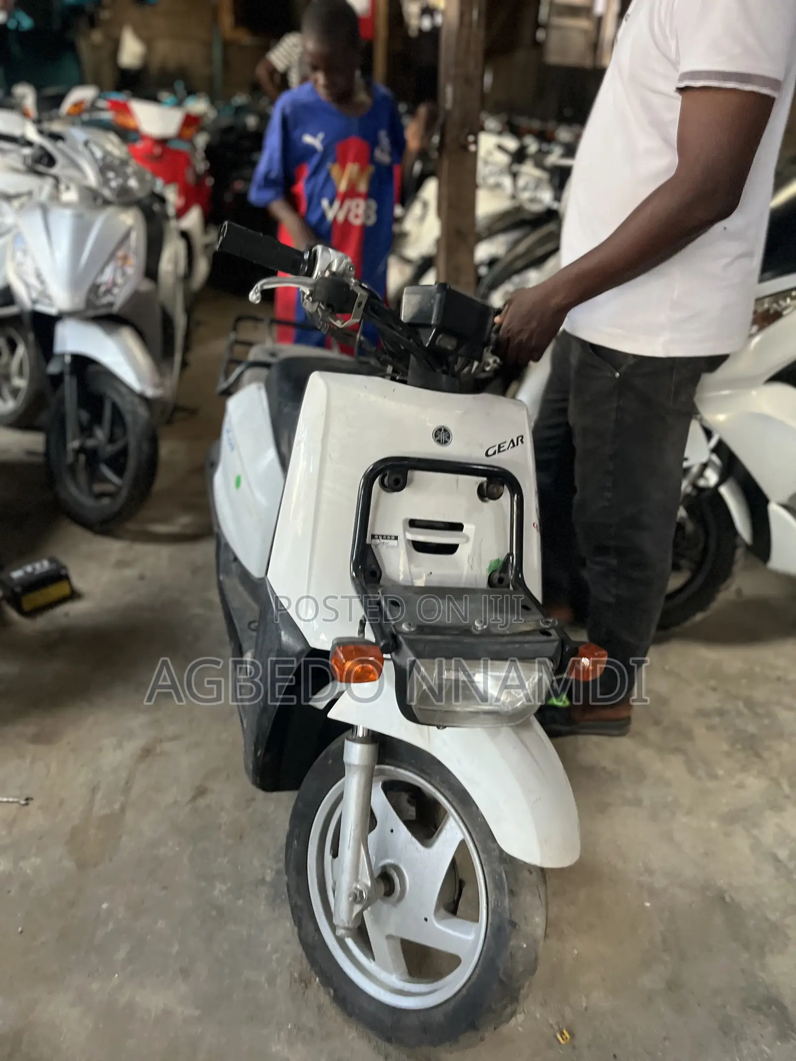 Yamaha Gear 2018 White