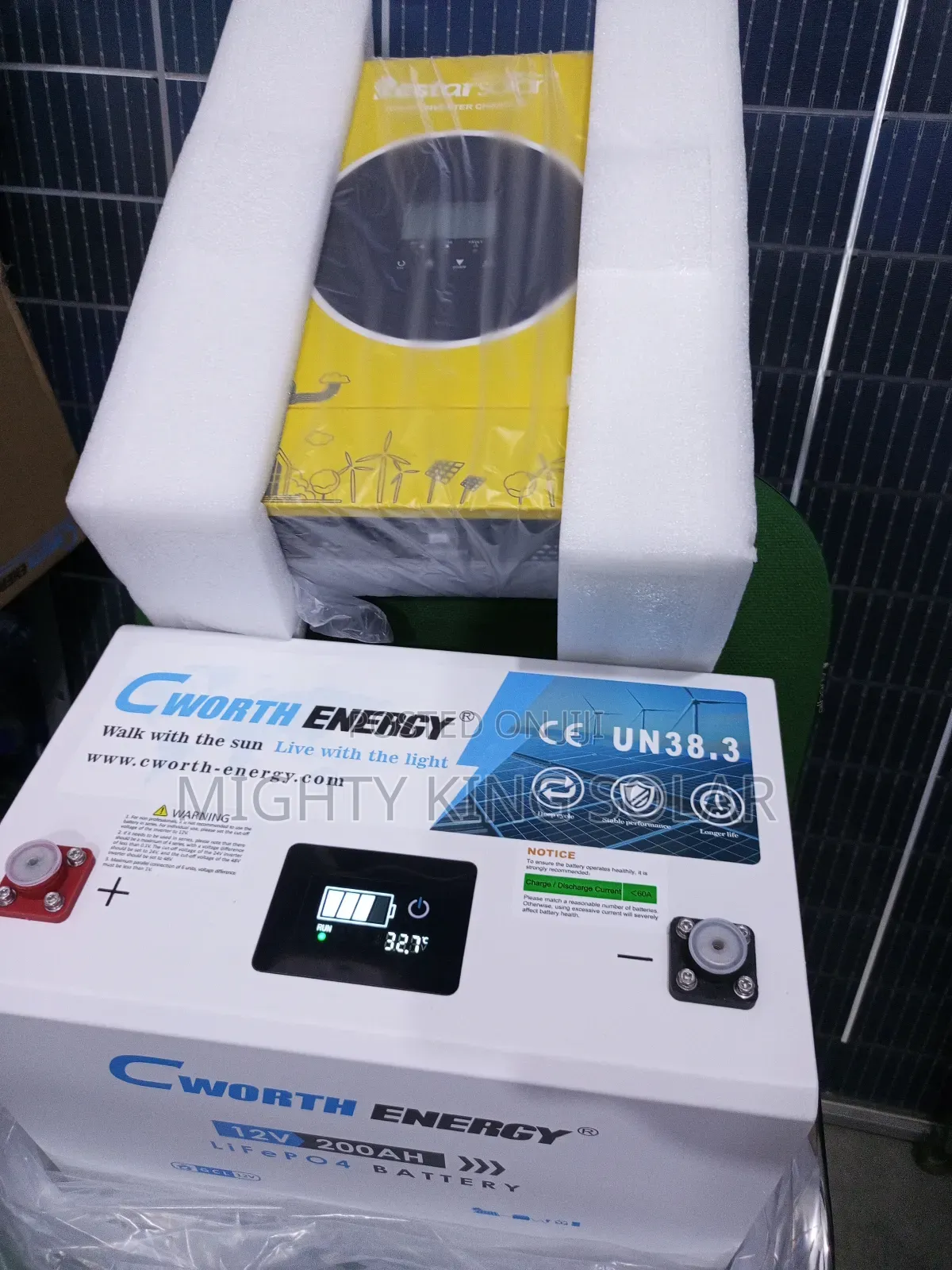 2560kwh 12v Cworth & Restar Solar Gen