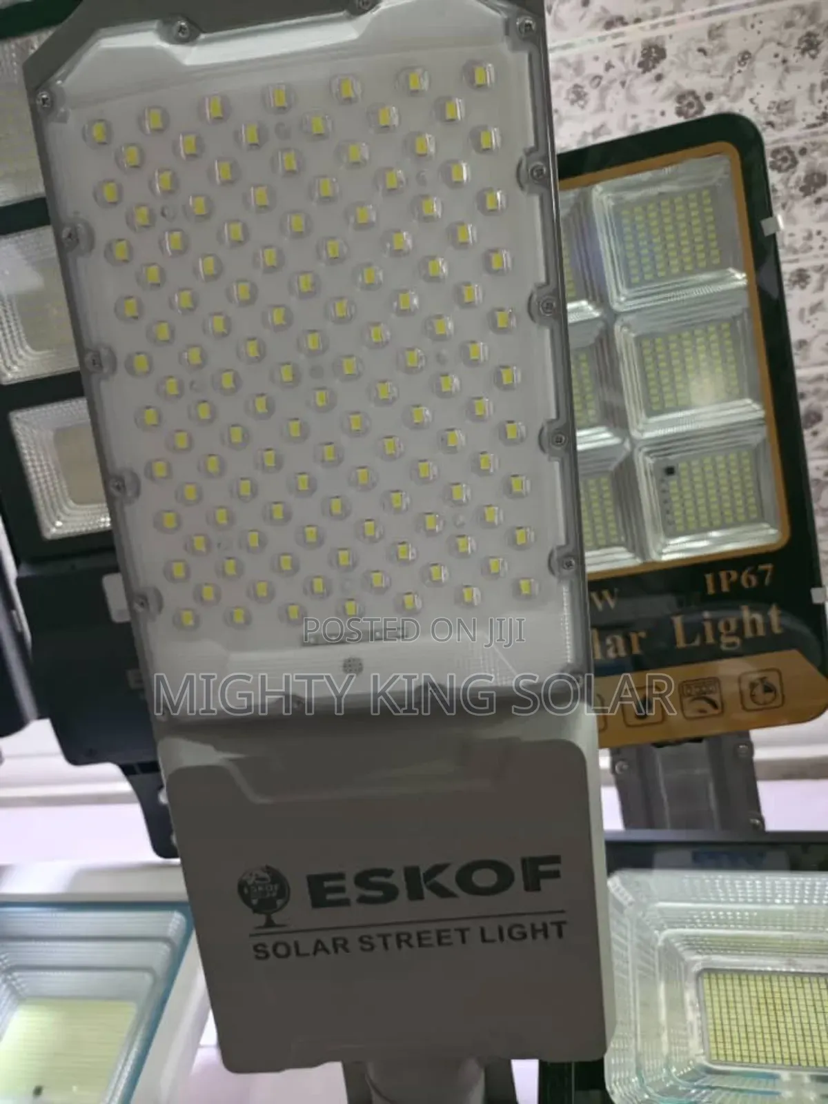 Solar Floor Light With Panel