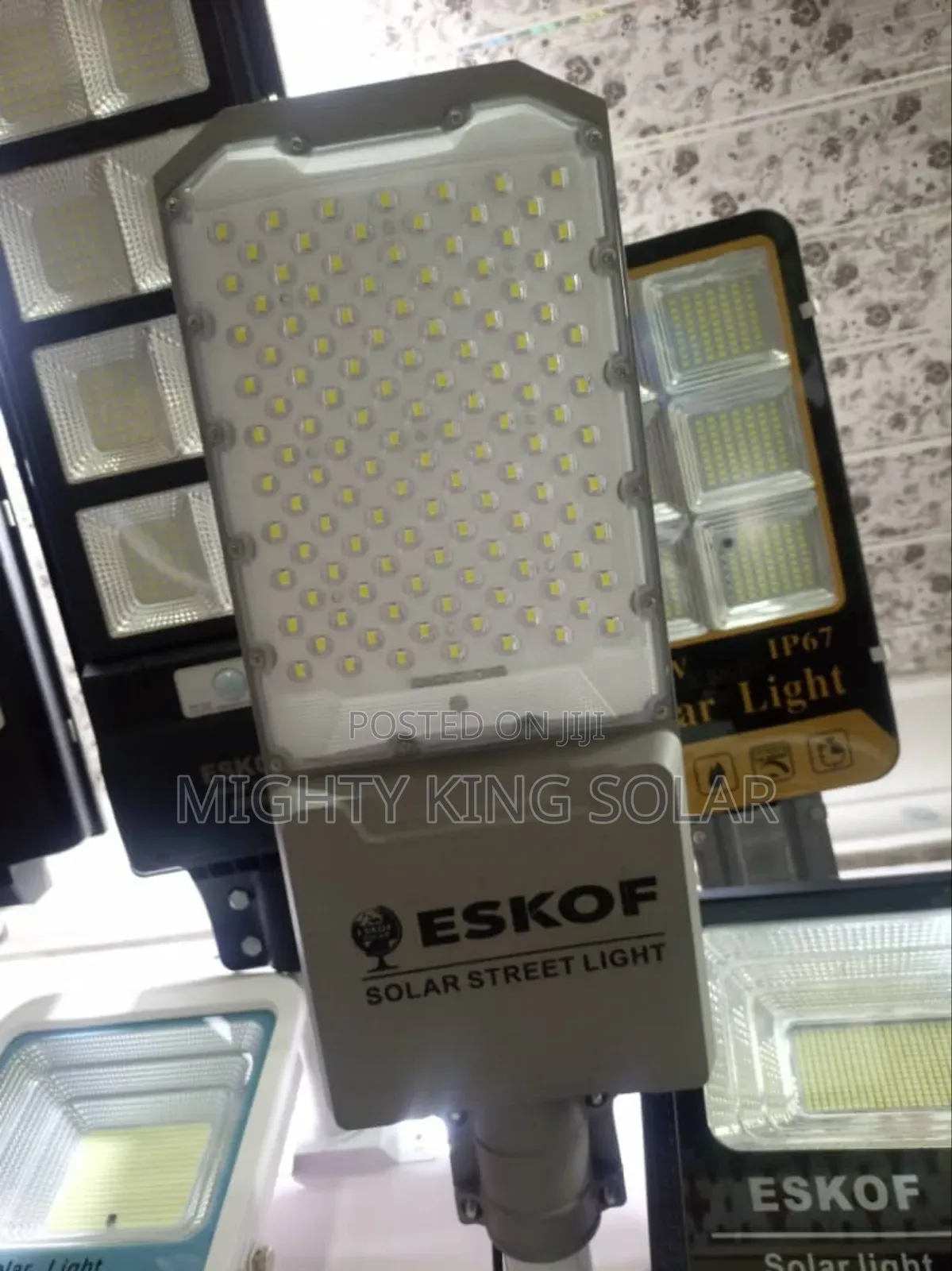 Solar Floor Light With Panel