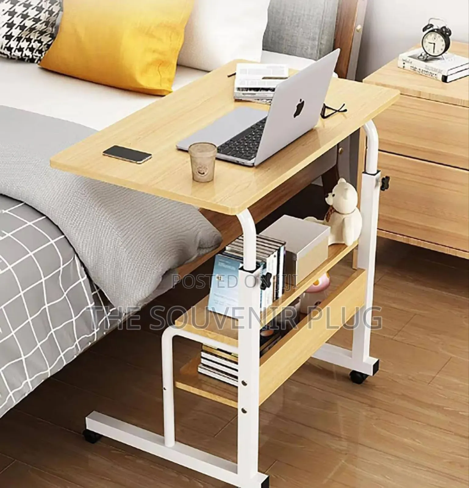 Double Laptop Table Table
