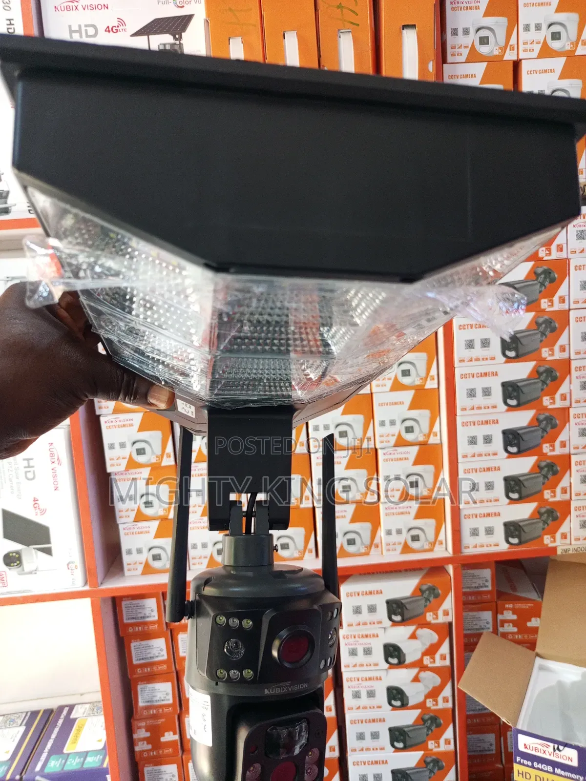 Dual Lens 360d Camera With Floor Light