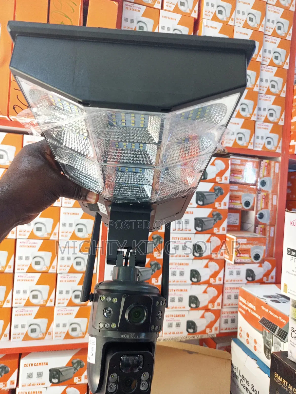 Dual Lens 360d Camera With Floor Light
