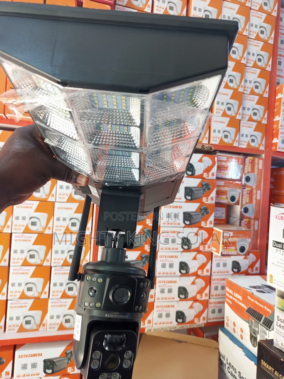 Dual Lens 360d Camera With Floor Light