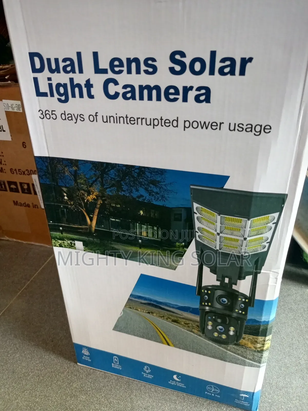 Dual Lens 360d Camera With Floor Light