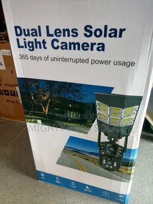Dual Lens 360d Camera With Floor Light