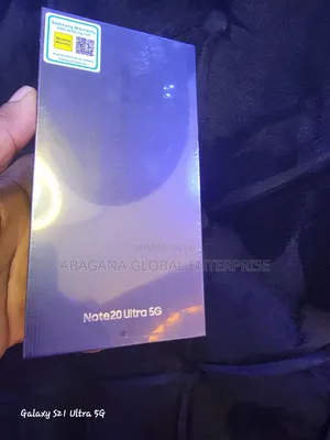 New Samsung Galaxy Note 20 Ultra 5G 256 GB Black