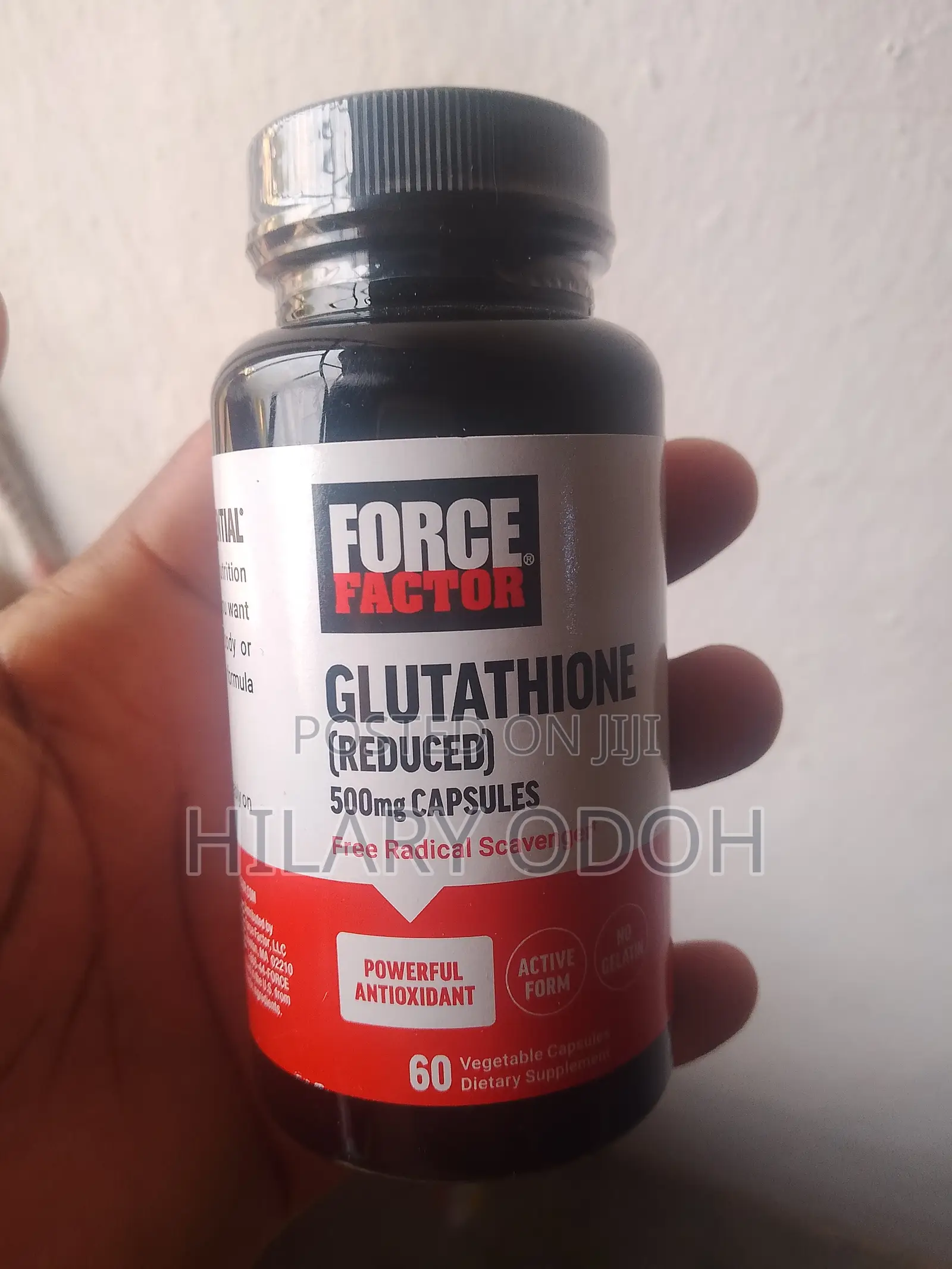 Force Factor Glutathione (Reduced) 500 Mg - 60 Vegetable Capsules