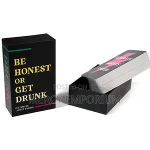Be Honest or Get Drunk Adult Party Card Game