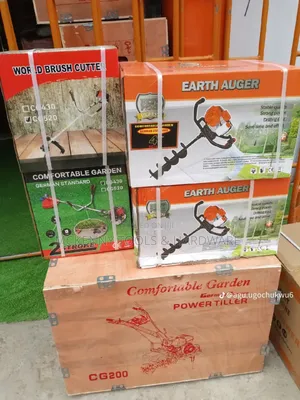 Earth Auger (Also Known As A Soil Auger Or Hole Digger