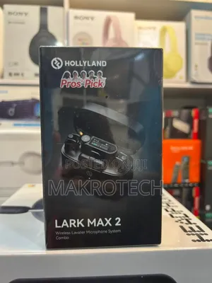 Hollyland Lark Max 2 Ultimate Combo Wireless Lavalier Mic