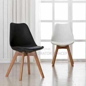 Modern Dining Chairs – Black White Set