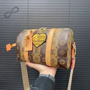 Louis Vuitton X Nigo Monogram Reverse Canvas Stripes City Keepall Bag