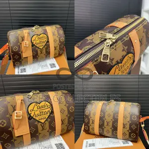 Louis Vuitton X Nigo Monogram Reverse Canvas Stripes City Keepall Bag