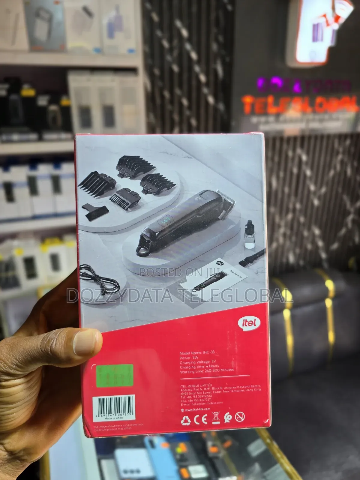 Itel Classic 2 Hair Clipper (Ihc-33)