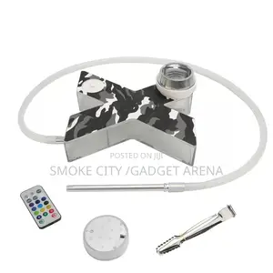 Hookah Shisha Pot With Led Available as Seen , Unique
