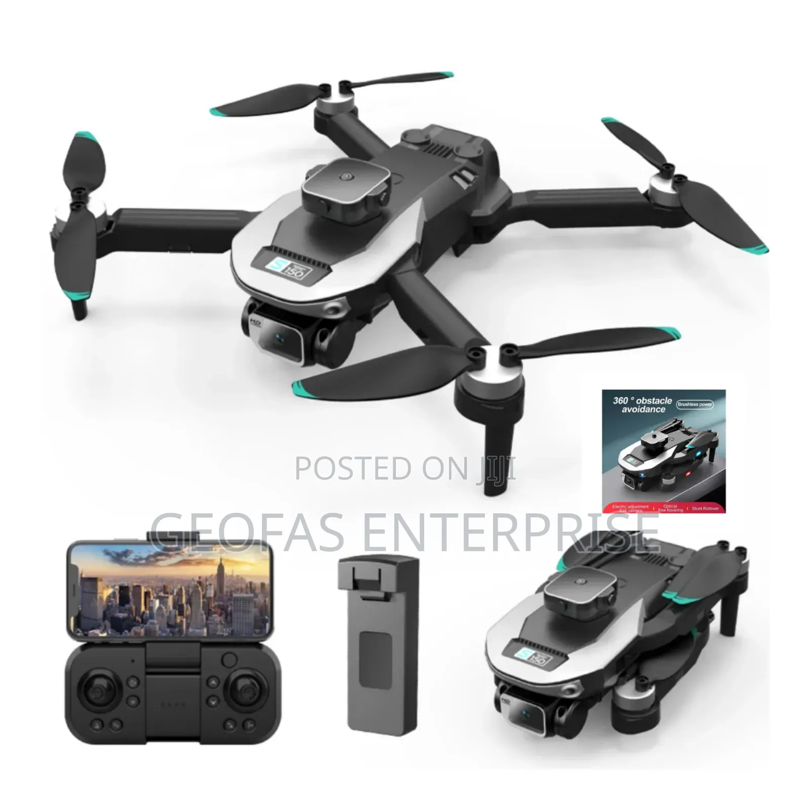 S150 High Quality Definition 360 Degree Drone Obstacle Avoidance