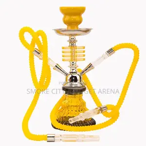 Lovely Double Hose Hookah Shisha Pot Available Now as Seen Here
