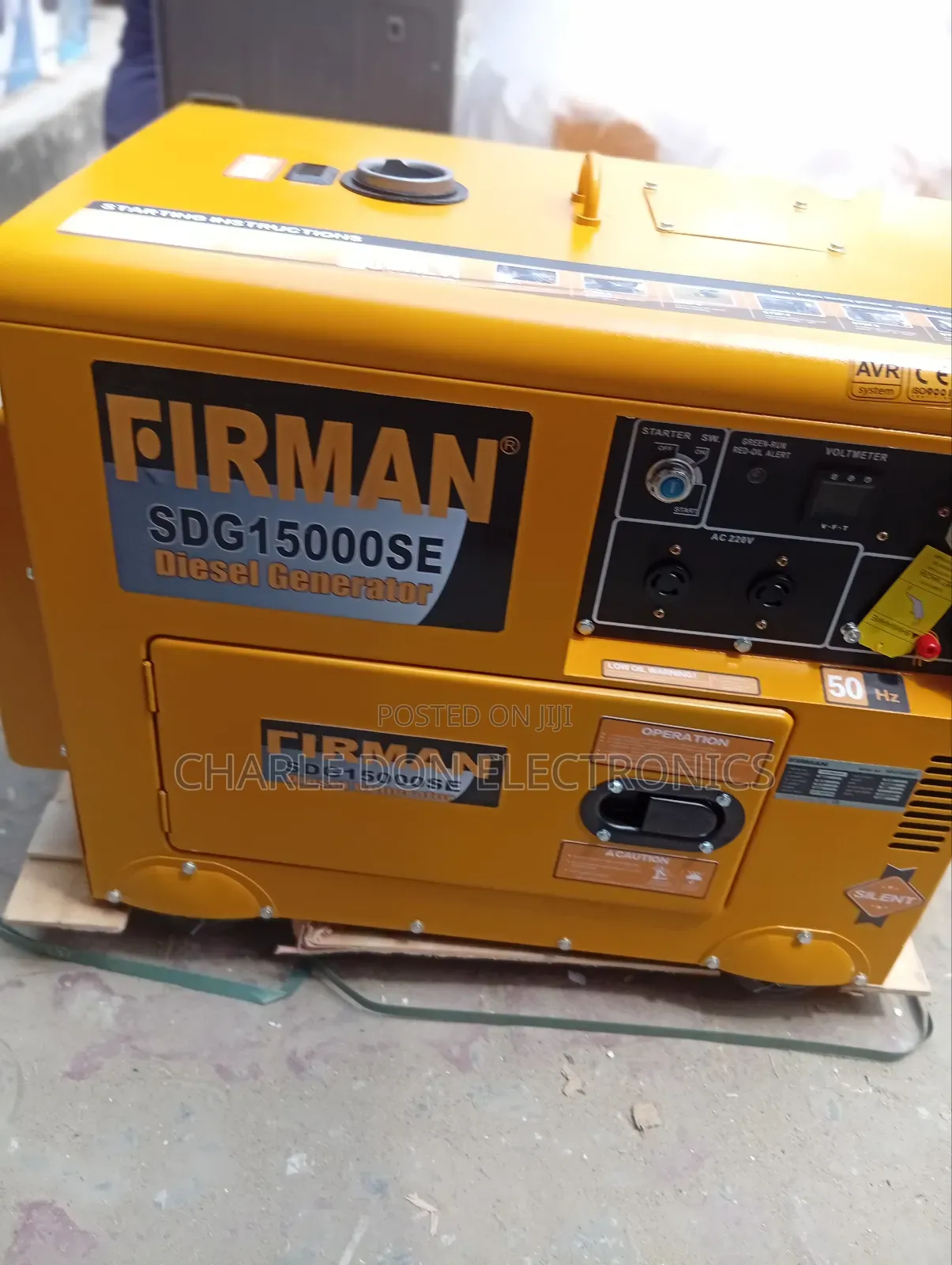 Fireman 12kva Diseal Soundproof Generator