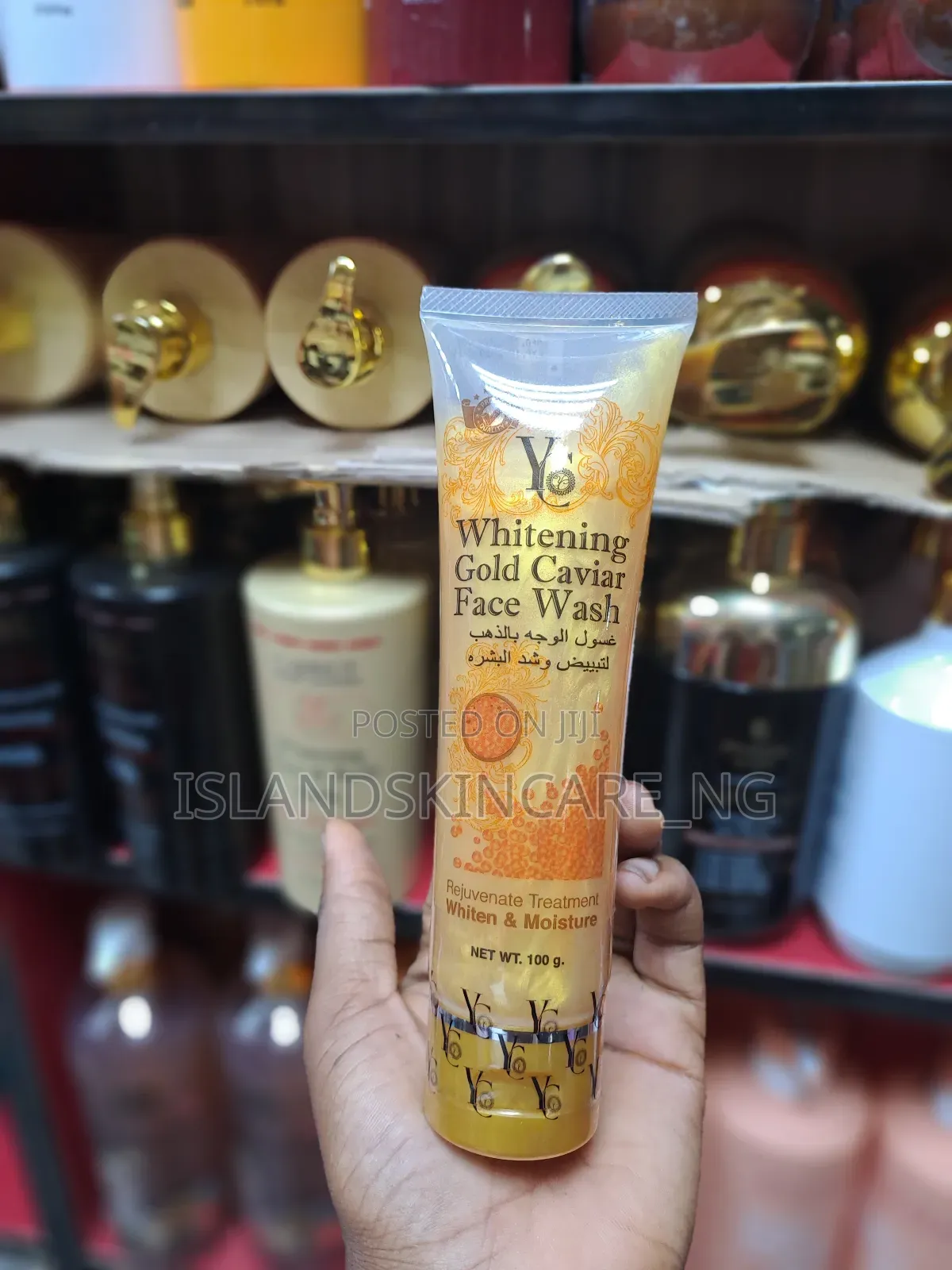 Yc Whitening Gold Caviar Face Wash
