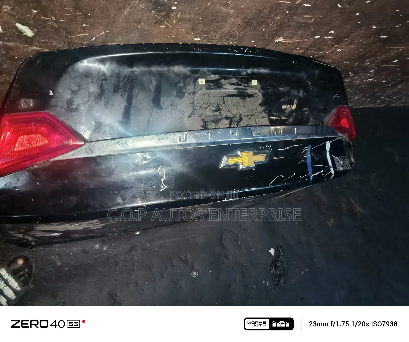 Back Boot for Chevrolet Impala 2017