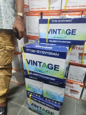 Vintage Gel Battery 130ah 12v
