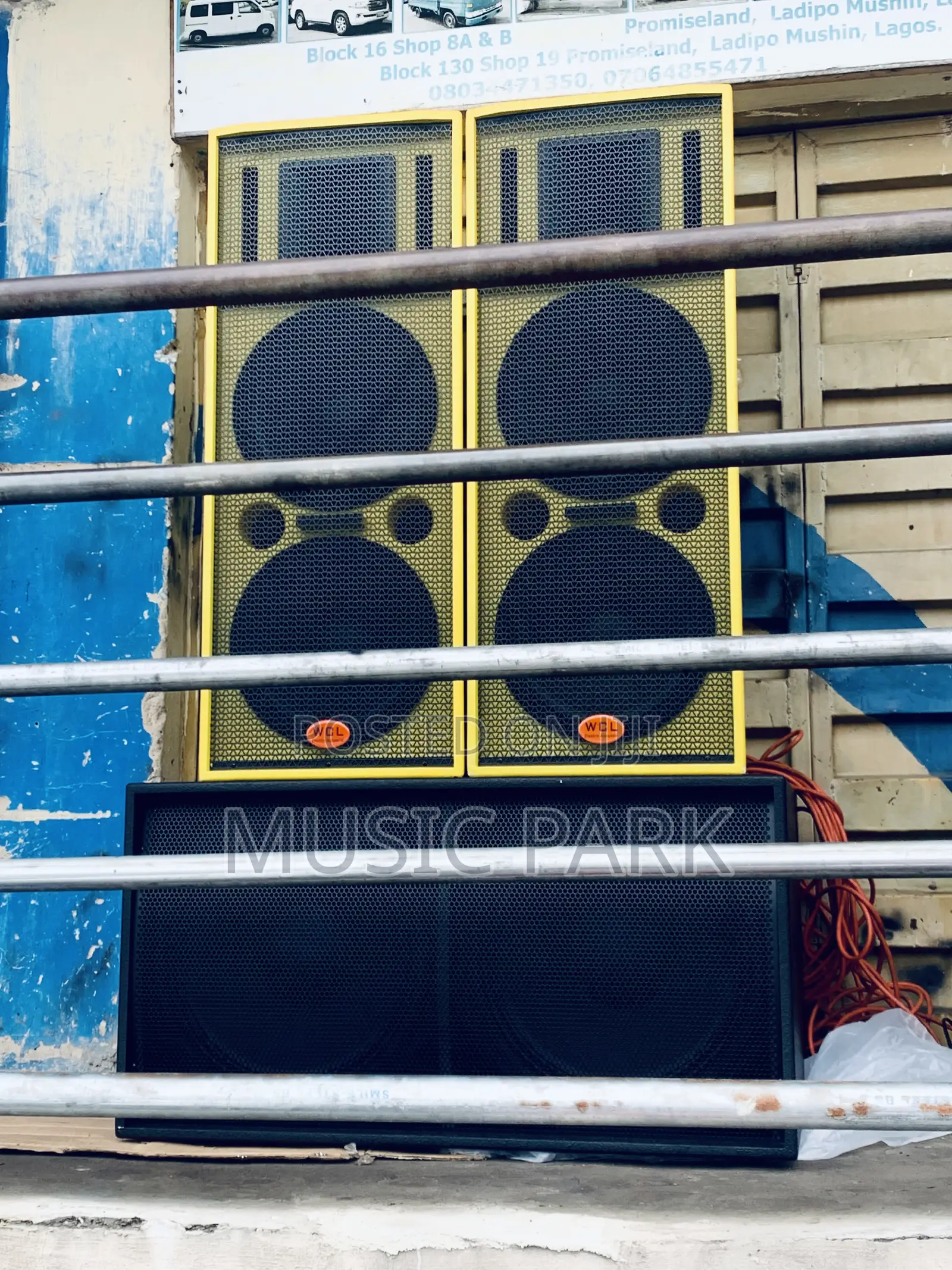 WCL Double Sub Speaker