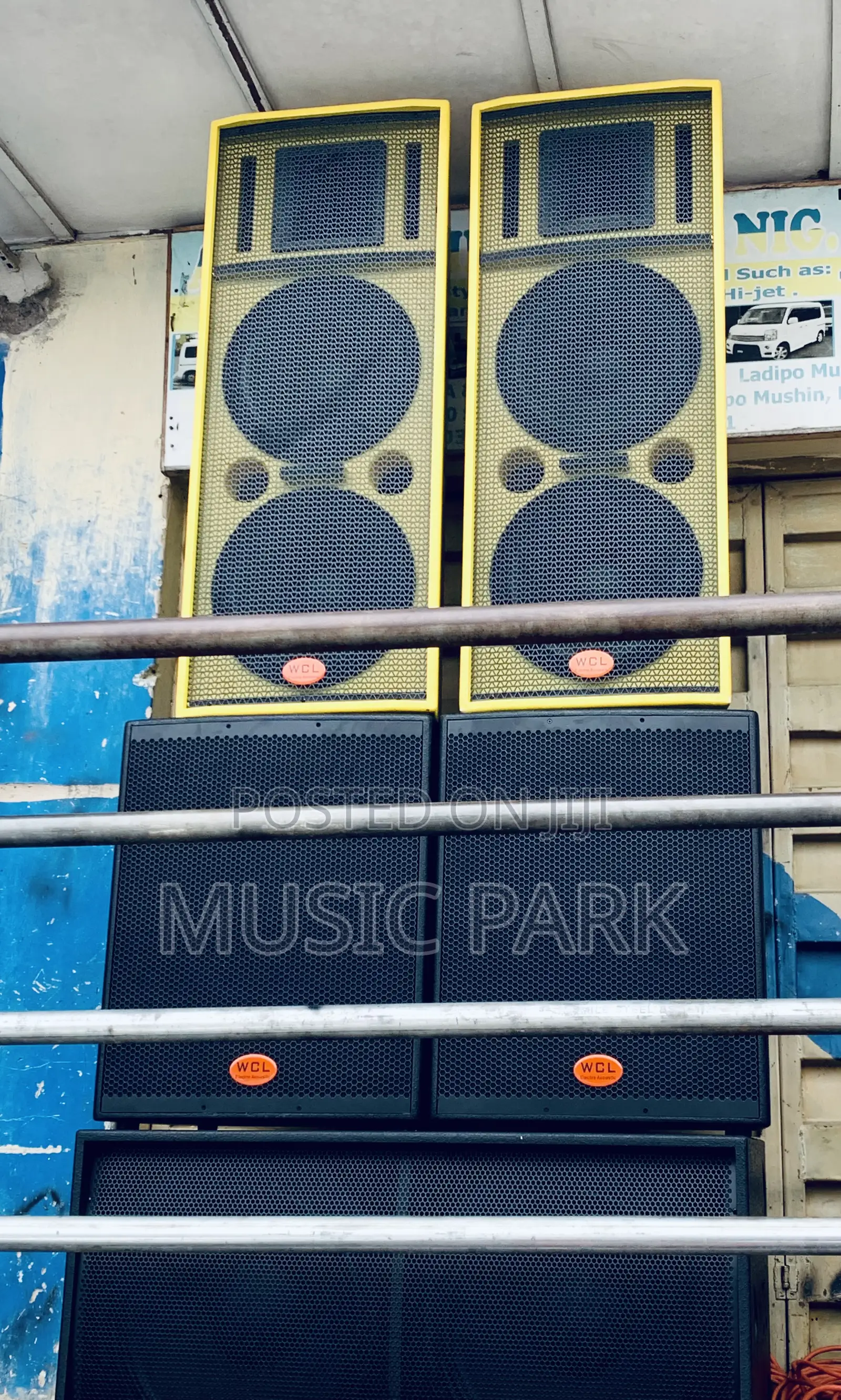 WCL Double Sub Speaker